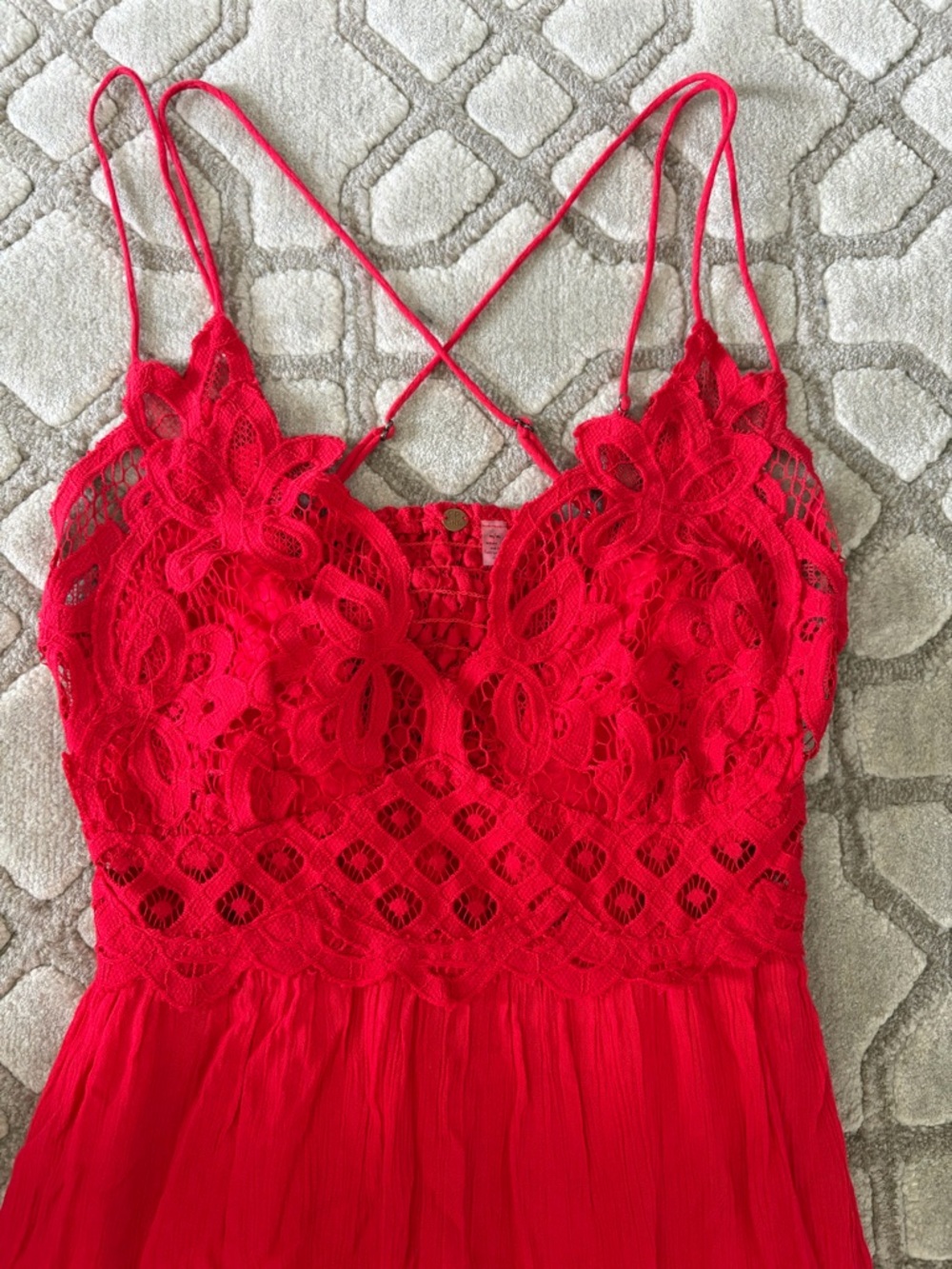 Free People Adella Maxi Slip Dress
